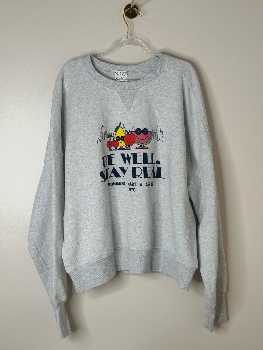 OFFLINE by Aerie x Bonberi Mart Graphic Sweatshirt L NWT